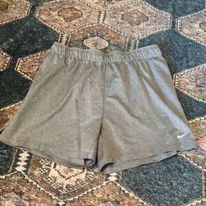 Nike Women's Charcoal Athletic Shorts